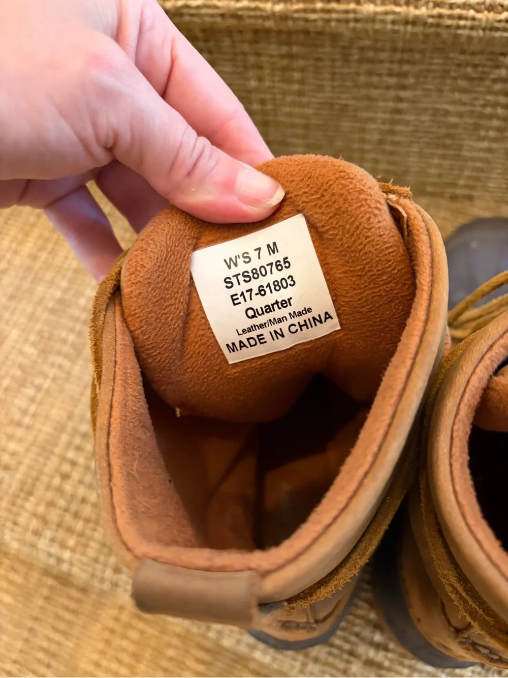 Sperry Top-Sider Leather Rain / Winter Boots